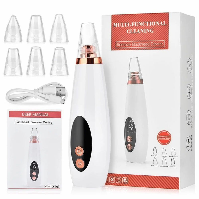 Clenz Blackhead Remover | Deep Clean ,Smooth Skin |Electric Derma suction Machine | USB Rechargeable