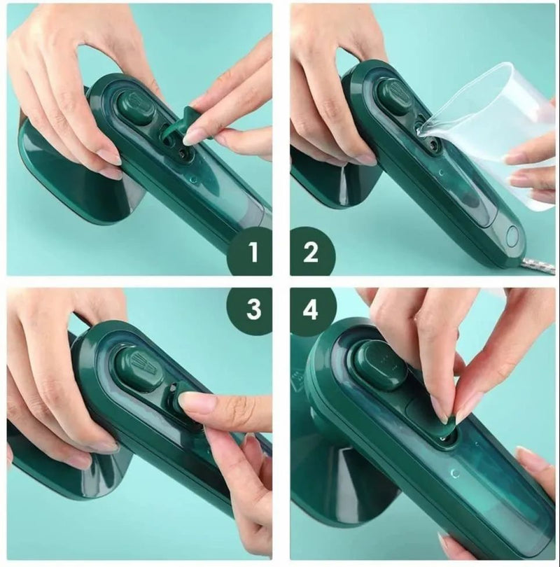 GreenEase Handheld Garment Steamer | Quick Wrinkle Fix
