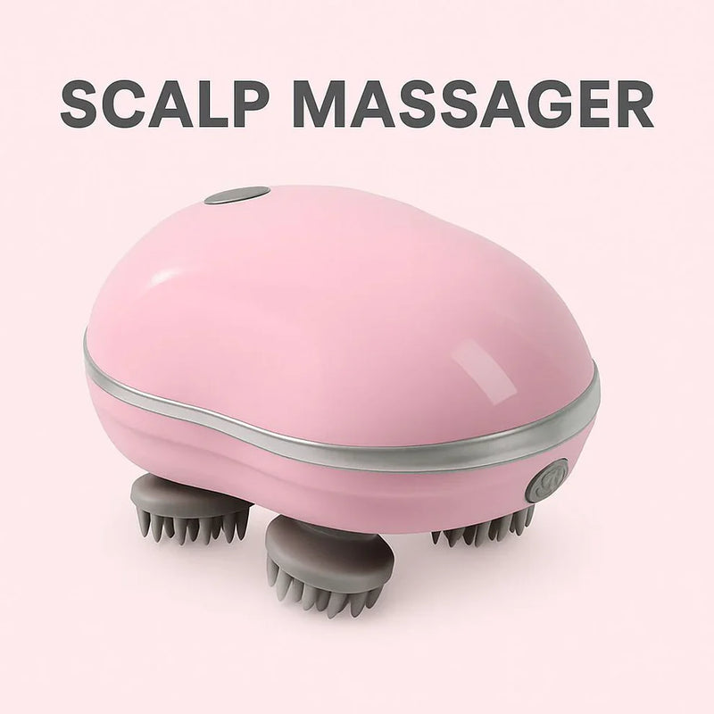 Rechargeable Waterproof Scalp Massager™ – Relax, Refresh & Rejuvenat
