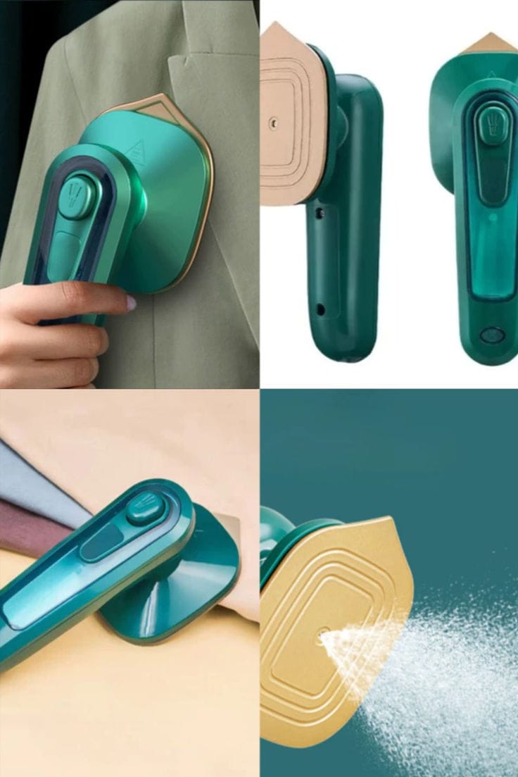 GreenEase Handheld Garment Steamer | Quick Wrinkle Fix